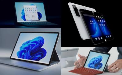 微軟首款5G雙螢幕手機登場!3款「二合一」Surface筆電新品齊亮相 微軟首款5G雙螢幕手機登場!3款「二合一」Surface筆電新品齊亮相