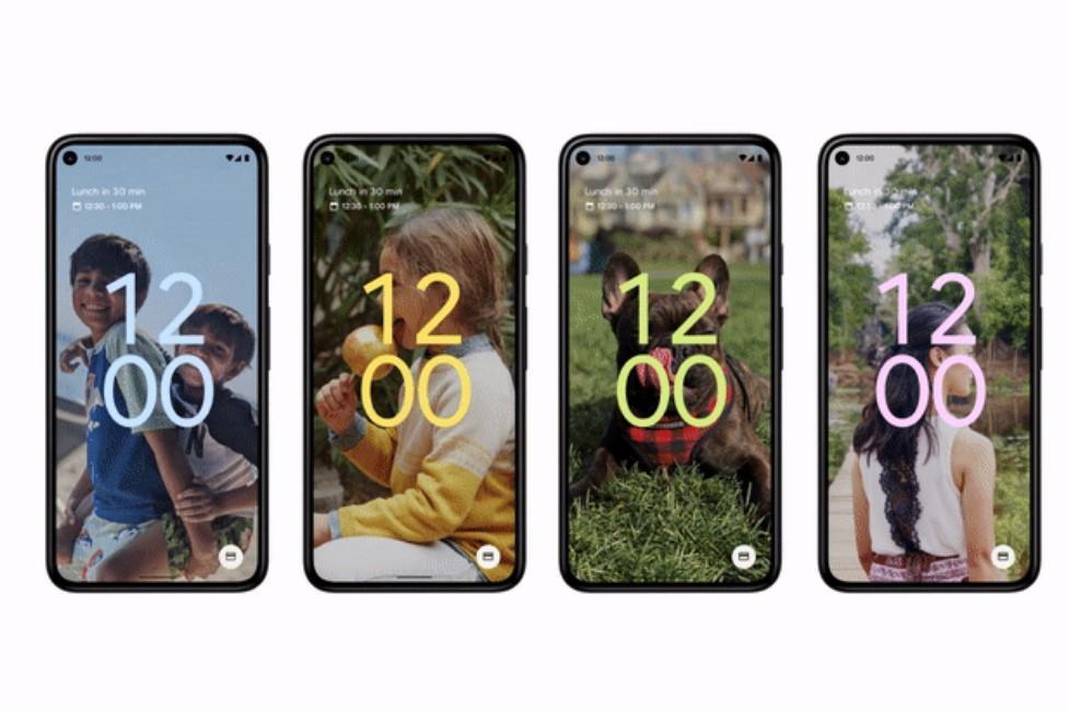 全新一代的Android 12系統，採用Material You 設計語言，為整體操作介面帶來更豐富的視覺風格體驗。（圖翻攝Google 官方部落格）