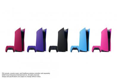 PS5 將有「5 新色」自由變化!Sony 全新主機護蓋下月開賣 PS5 將有「5 新色」自由變化!Sony 全新主機護蓋下月開賣