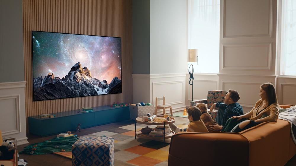 LG G2系列推出首創97吋OLED 電視。(圖LG)