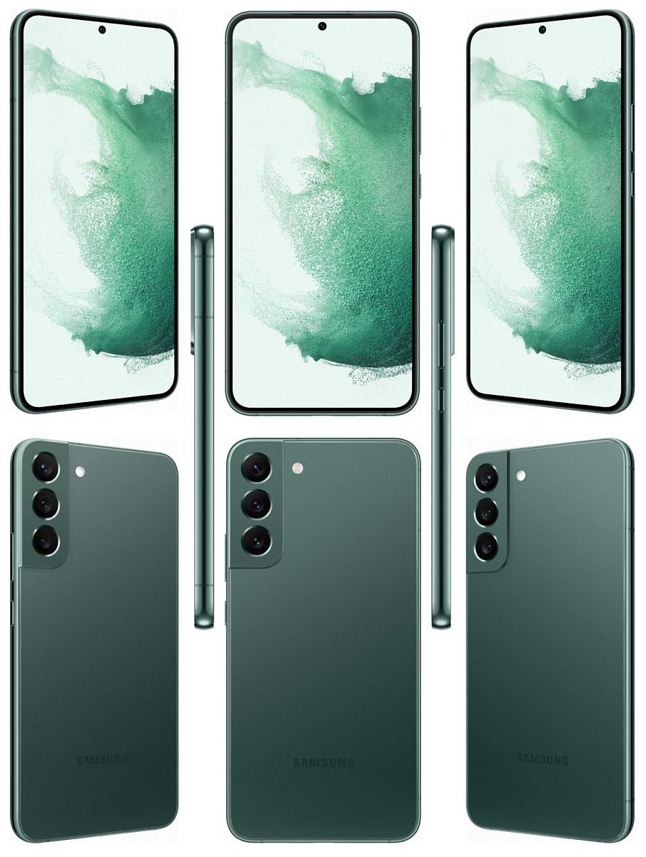 Galaxy S22+ 的傳聞外觀(圖/翻攝自 Evan Blass Twitter)