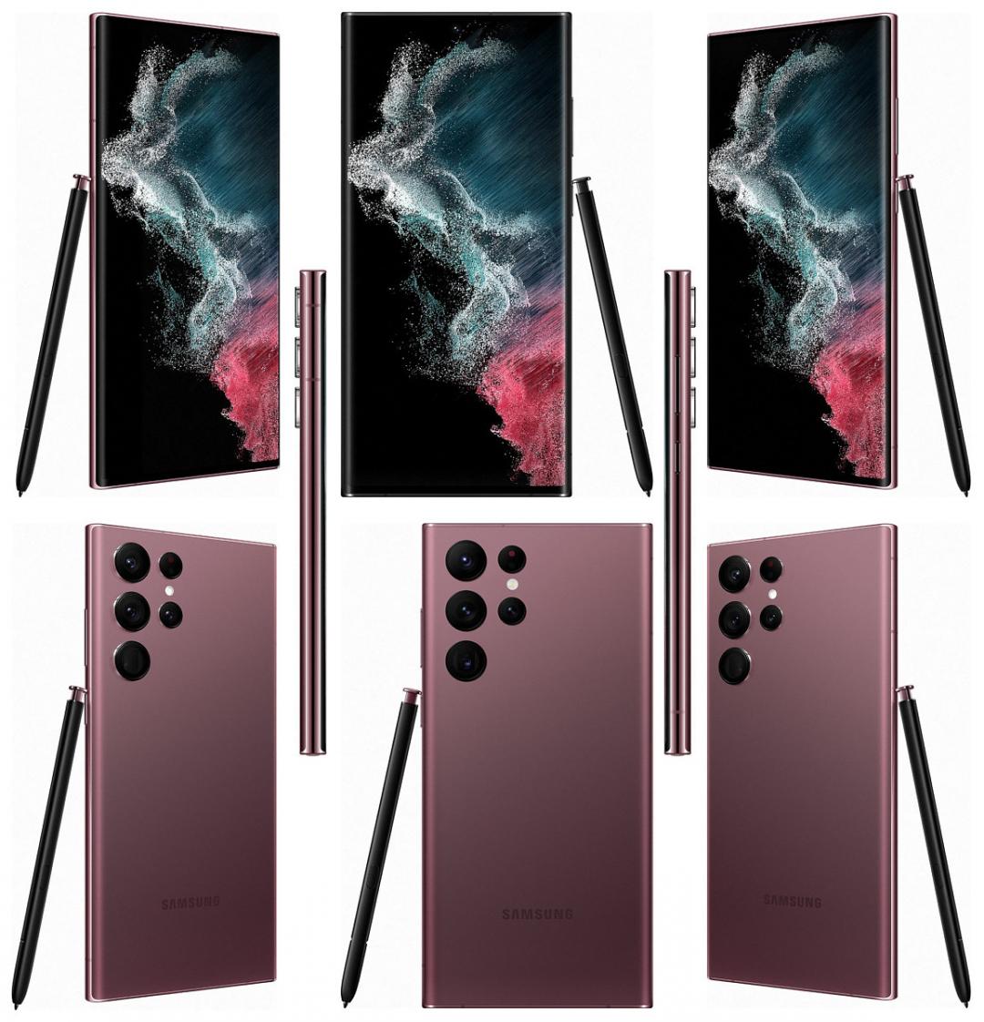 Galaxy S22 Ultra的傳聞外觀(圖/翻攝自 Evan Blass Twitter)