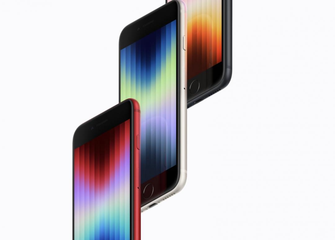 第三代iPhone SE。(圖/官網)