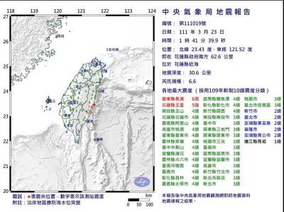 凌晨 6.6 地震嚇傻網友!「手機警報」獨漏你恐有 5 原因 凌晨 6.6 地震嚇傻網友!「手機警報」獨漏你恐有 5 原因