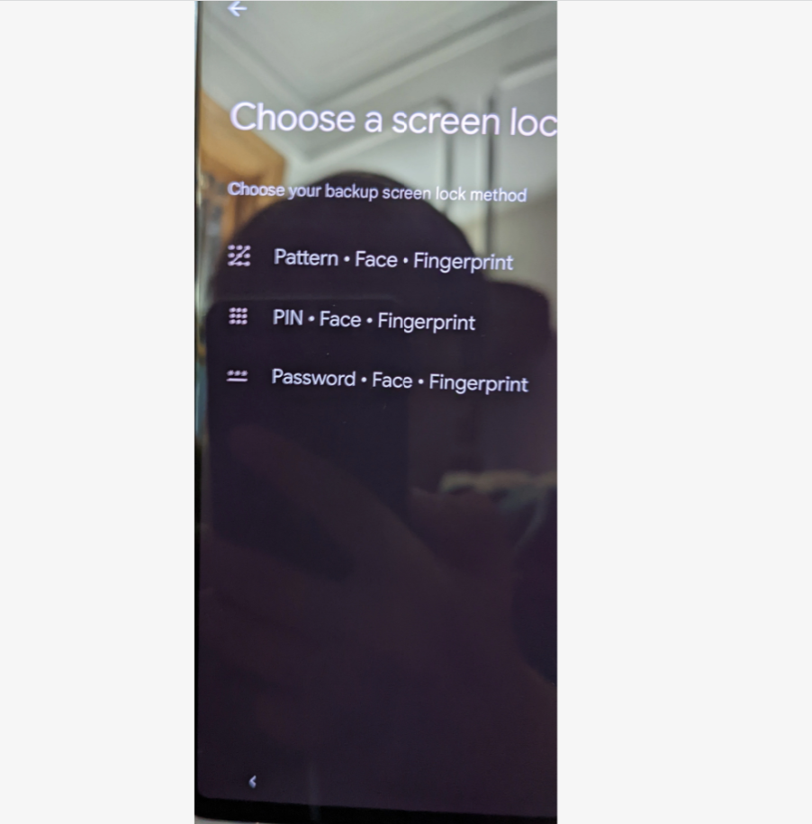 國外入手Pixel 6手機的用戶,在設定選單發現有Face臉部解鎖的選項。(圖翻攝PhoneArena)