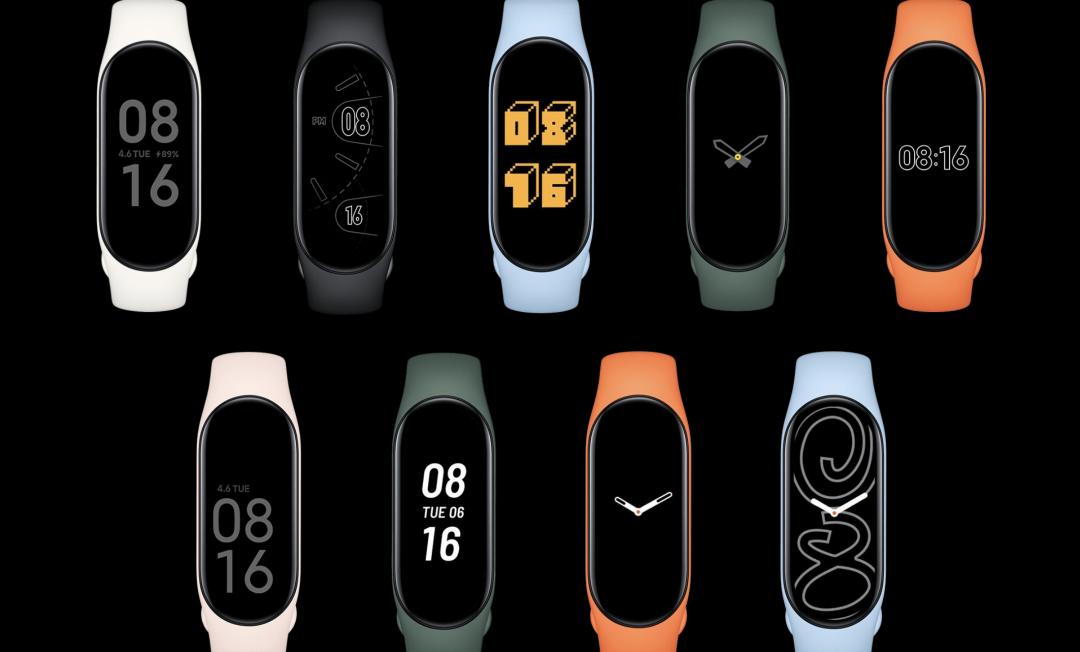 小米手環7螢幕更大。（圖／官網）