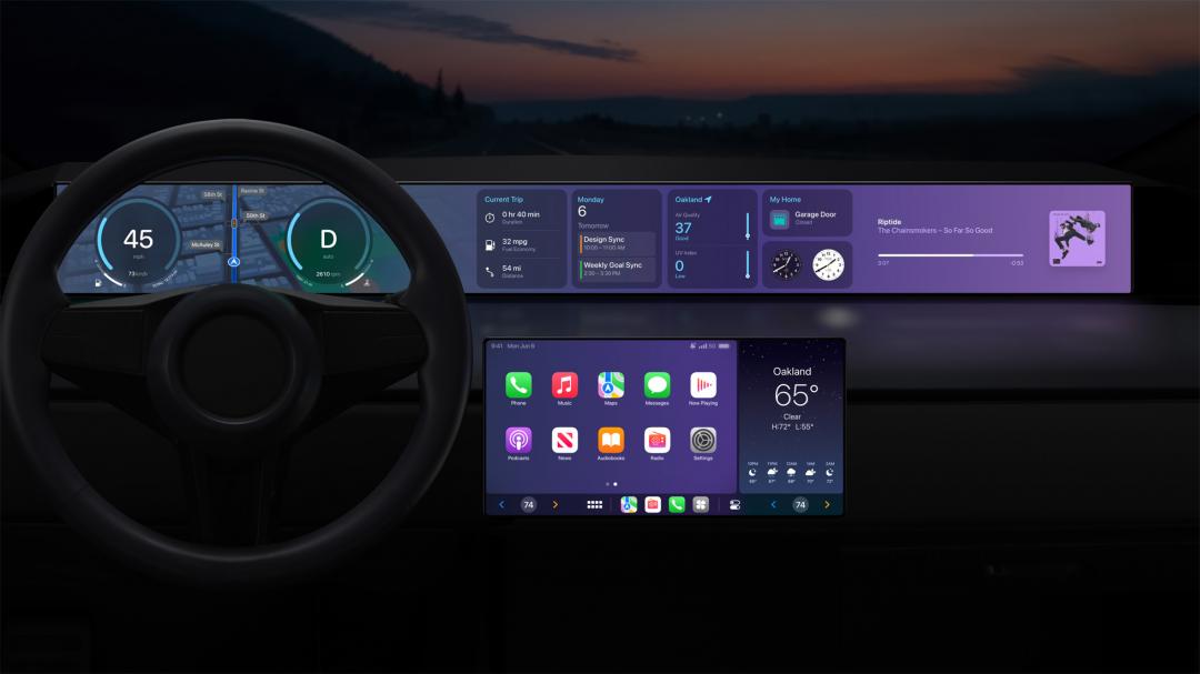 CarPlay跟iPhone更深度結合。(圖/官網)