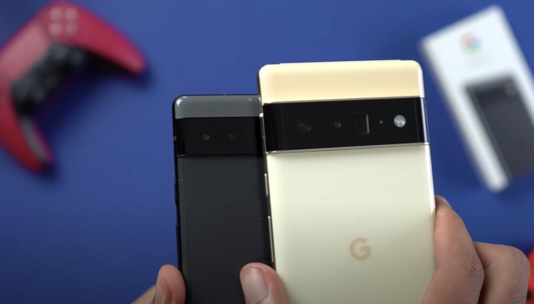 Google Pixel 6a對比Pixel 6 Pro。 (翻攝YouTube)