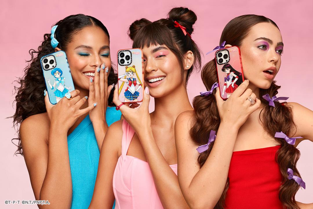 CASETiFY x美少女戰士聯名配件。(圖/CASETiFY)