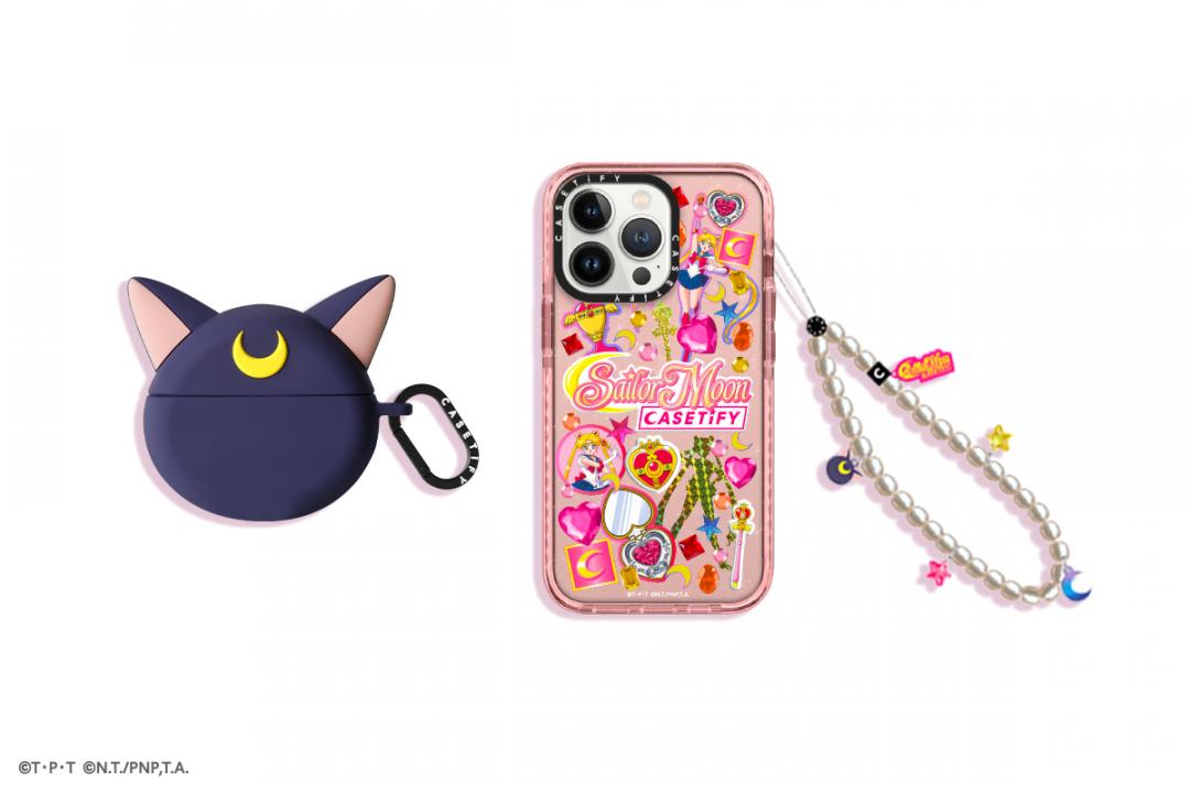 CASETiFY x美少女戰士聯名配件。(圖/CASETiFY)