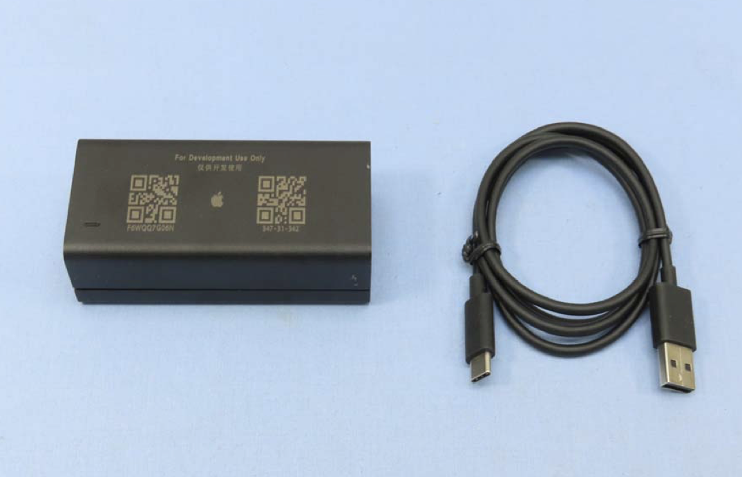 這款裝置亦內建晶片和記憶體,可執行 iOS 15(圖/翻攝自 NCC)