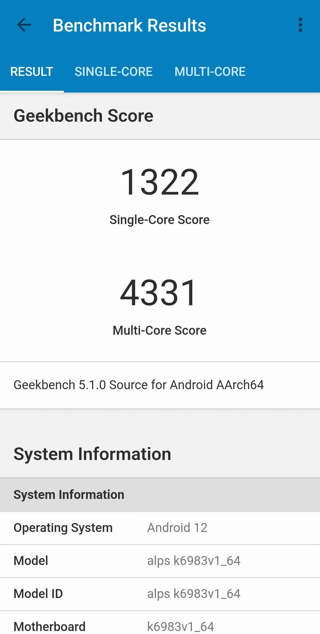 聯發科天璣9000+跑分出爐。(圖/網路)