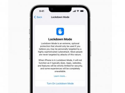 蘋果宣布 iPhone 新增「鎖定模式」!祭出 5 層防護擋住國家級駭客 蘋果宣布 iPhone 新增「鎖定模式」!祭出 5 層防護擋住國家級駭客