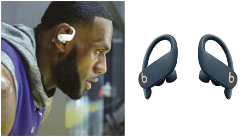 採用耳掛式設計,Powerbeats Pro除了有Beats產品的獨特美型外觀,在運動佩戴上也相當穩固。(Beats提供)