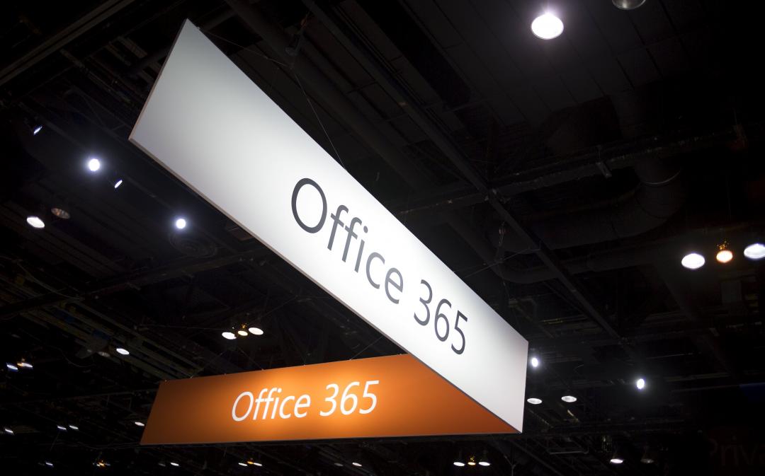 Microsoft 365的前身是Office 365，自2020年更名。（圖／美聯社）