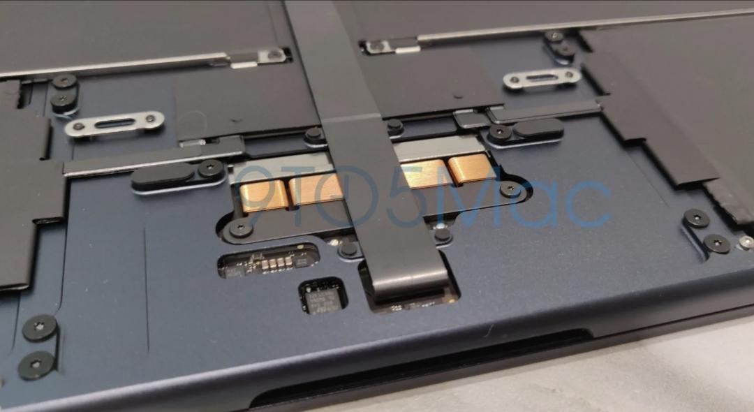 M2 MacBook Air內部配置。(圖/9to5mac)