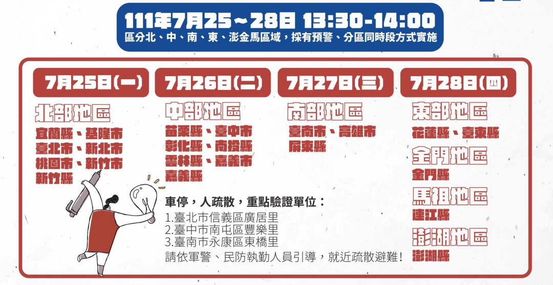 本週有萬安演習。(圖/國防部發言人臉書)