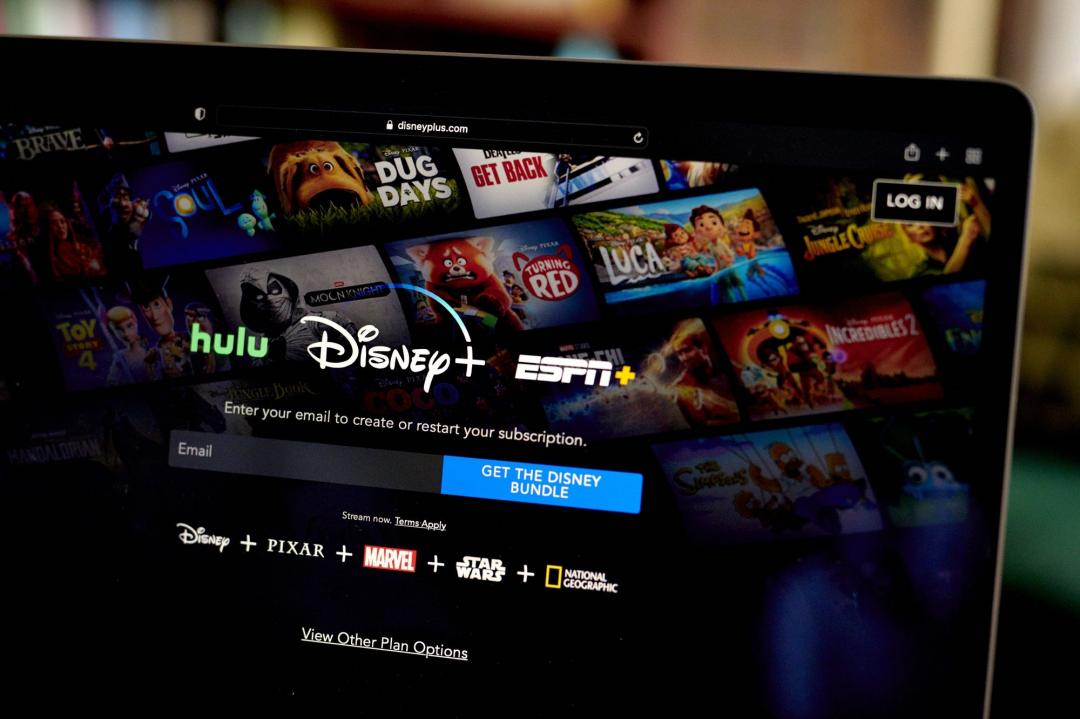 Disney+廣告方案12月推出。(圖/路透社)