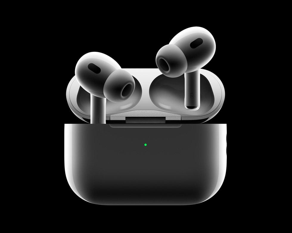 蘋果於今(9/8)發表第2代 AirPods Pro,具備更進化的主動降噪功能與電池續航力。台灣售價為7,590元。台灣上市日期尚待後續發佈為準。(圖翻攝蘋果官網)