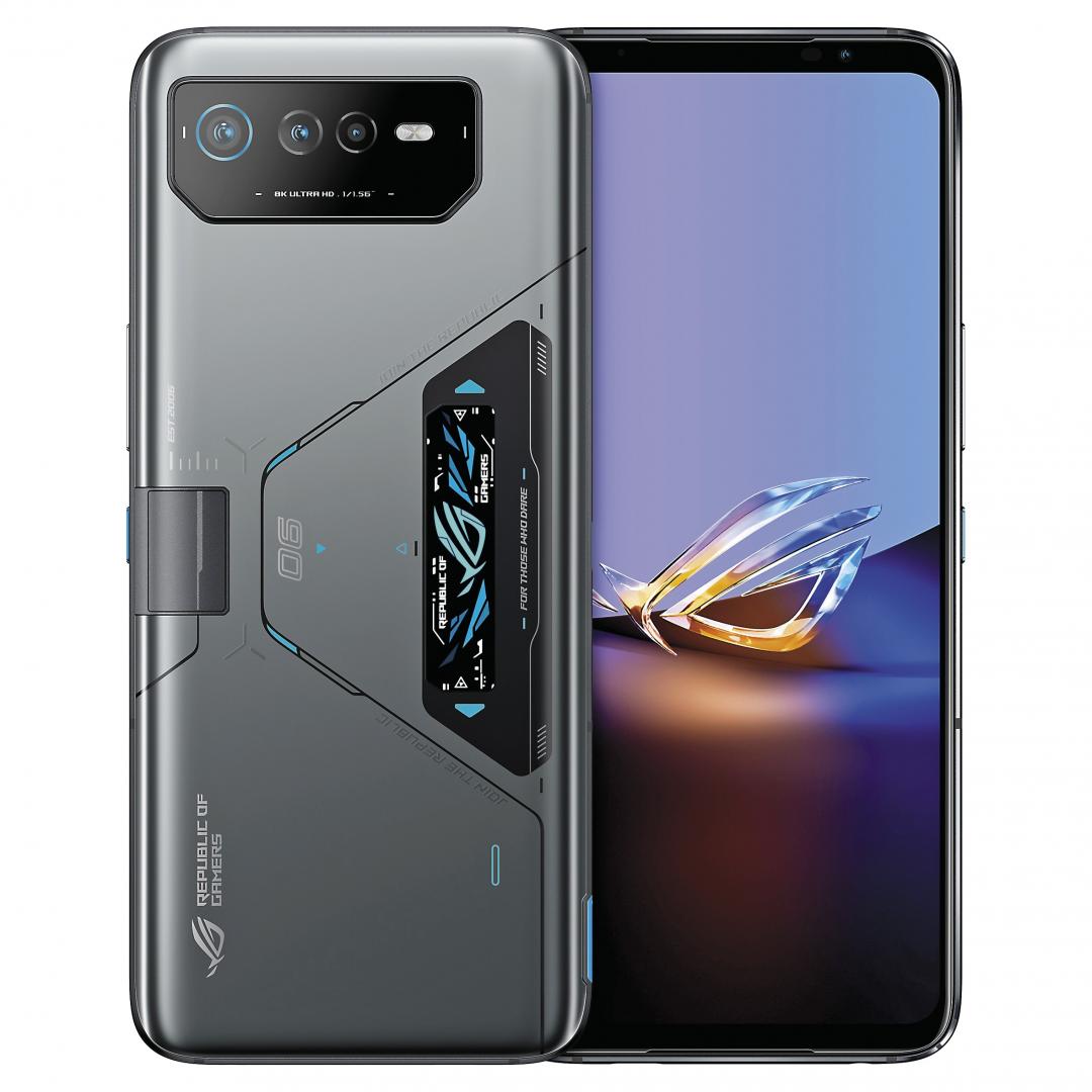 頂規版ROG Phone 6D Ultimate,機背左側中央處,設置有全球首見的獨創「空氣動力散熱閥」設計。