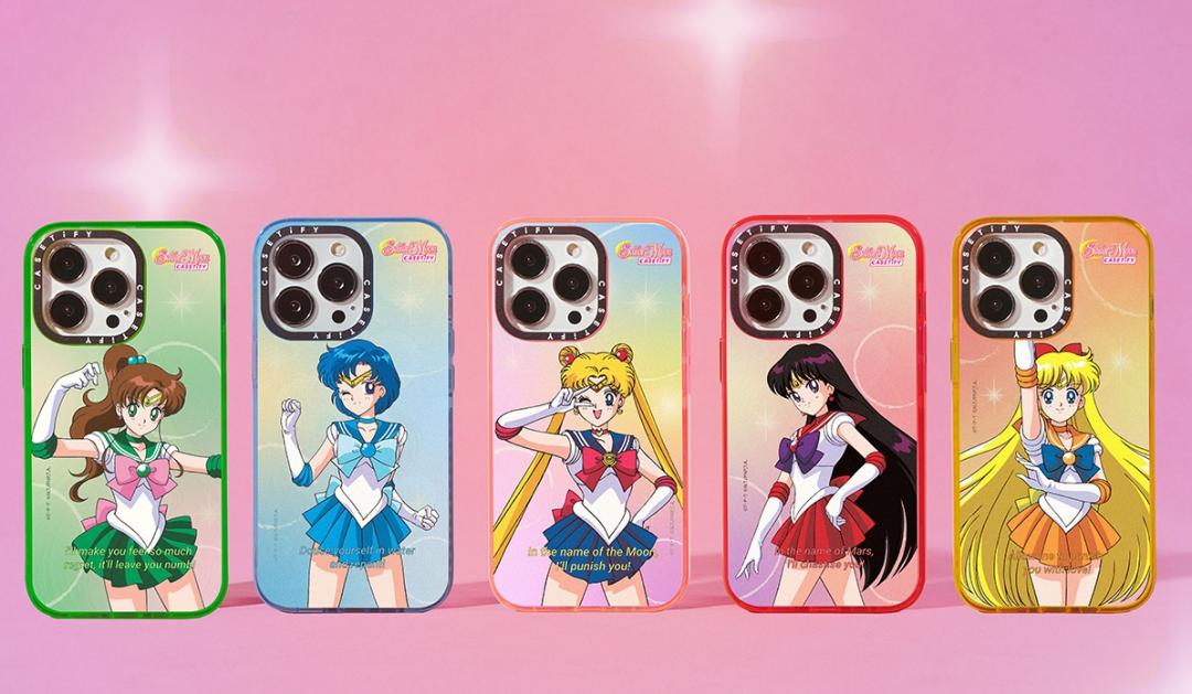 美少女戰士聯名系列限量回歸CASETiFY品牌店。(圖/CASETiFY)