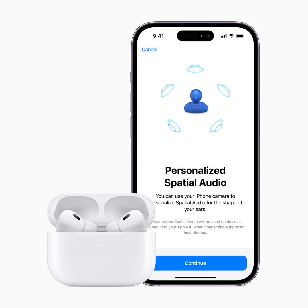 蘋果AirPods Pro 2國外再傳聲音飄移、影音不同步的新Bug。(圖/官網)