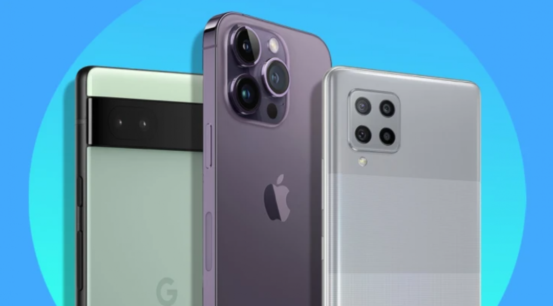 《消費者報告》公佈2022最佳手機榜單。iOS旗艦手機以iPhone 14 Pro Max為代表。中階1.5萬元則以Google Pixel 6a獲評為安卓最佳中階。最佳整體性價比的大電量手機則是由三星A42勝出。（圖翻攝《消費者報告》）