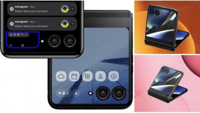 滿版外螢幕曝光!Motorola Razr 2023小摺疊傳6月發表 滿版外螢幕曝光!Motorola Razr 2023小摺疊傳6月發表