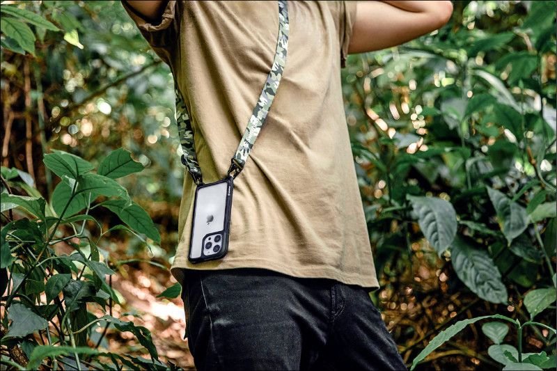 SwitchEasy Odyssey迷彩軍風的帥氣設計，特別吸引男性族群。