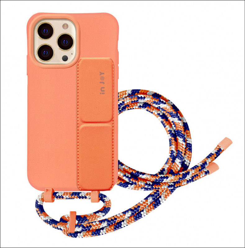 INJOYmall可拆式背繩防摔手機殼，適用iPhone 13系列機型，Studio A特價1,540元起。