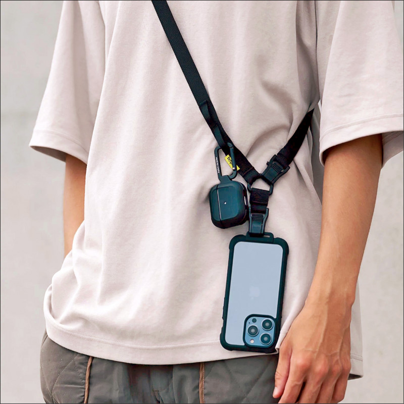 bitplay多工機能背帶,適用於bitplay Wander Case隨行手機殼,建議售價980元。