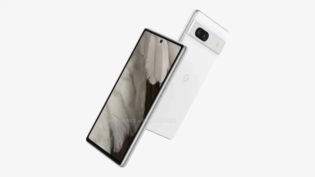 Google Pixel 7a詳細規格遭提前爆料。（圖／翻攝網路，此為網路渲染圖）