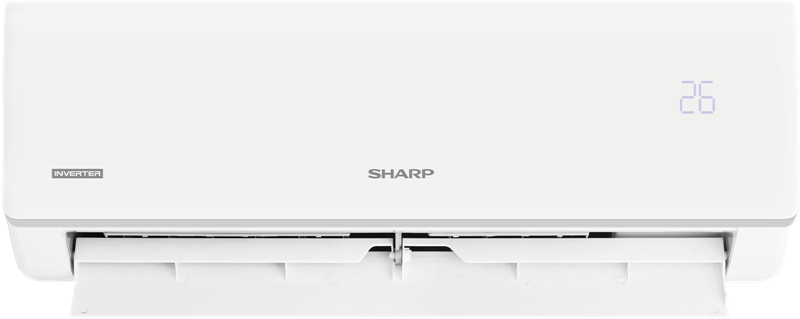 Sharp榮耀系列防護清淨變頻空調,具備CSPF一級能效,主打自體清潔防霉與強化防鏽性能。