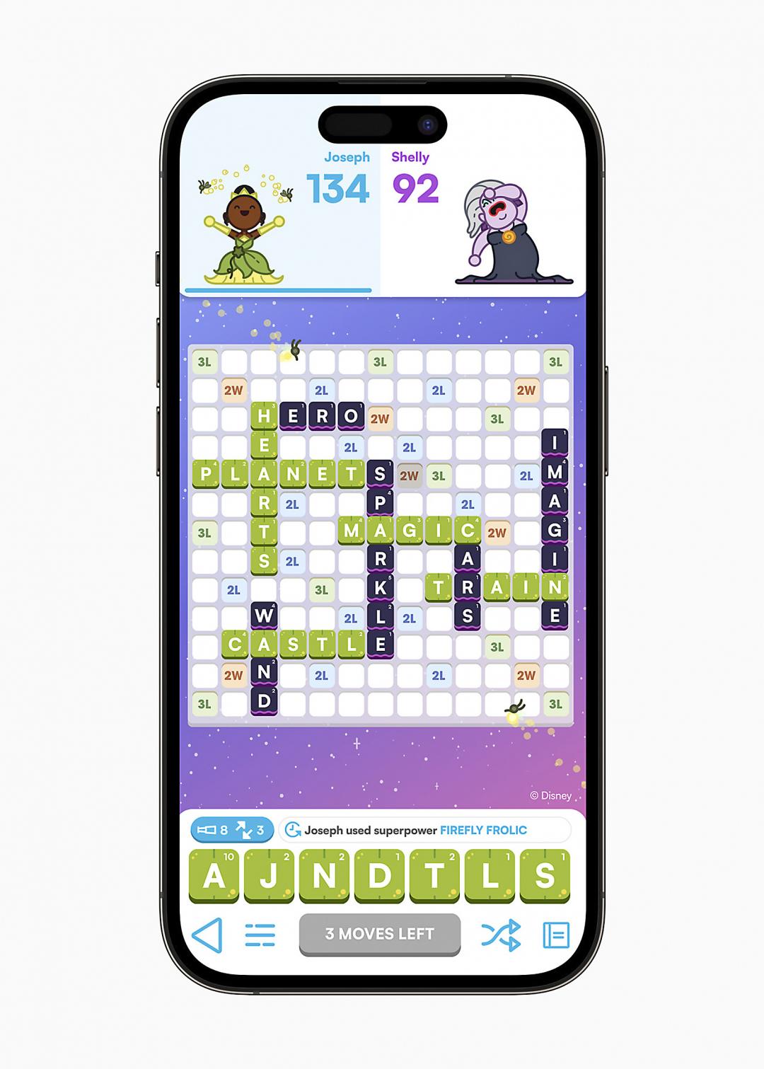 《Disney SpellStruck》等遊戲為Apple Arcade獨家。