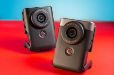 Canon全新影音相機登場 PowerShot V10直播拍片單手搞定 Canon全新影音相機登場 PowerShot V10直播拍片單手搞定