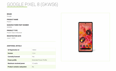 Google 新旗艦 Pixel 8 首度現身認證網站!一規格確定沒升級 Google 新旗艦 Pixel 8 首度現身認證網站!一規格確定沒升級