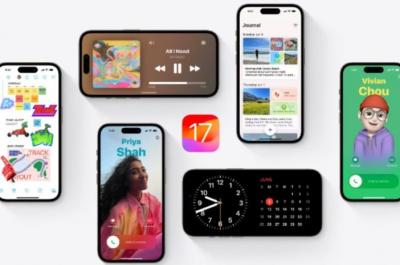 iOS 17來了! 5大功能支援機型有限制 iOS 17來了! 5大功能支援機型有限制