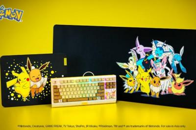 網羅皮卡丘、伊布全家族!Razer攜手寶可夢 鍵盤、滑鼠墊賣萌亮相 網羅皮卡丘、伊布全家族!Razer攜手寶可夢 鍵盤、滑鼠墊賣萌亮相