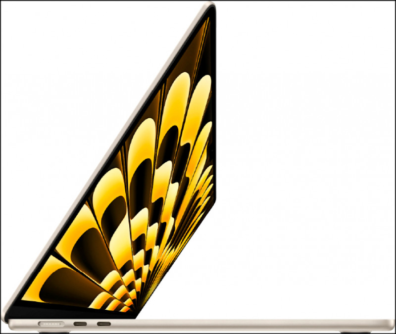 蘋果15.3吋MacBook Air是歷代最大尺寸。