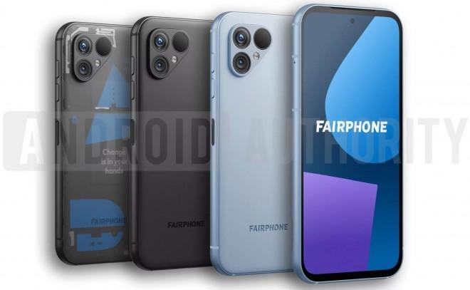 傳近期將推出的Fairphone 5,外觀渲染圖於網路流出。(圖翻攝Android Authority)