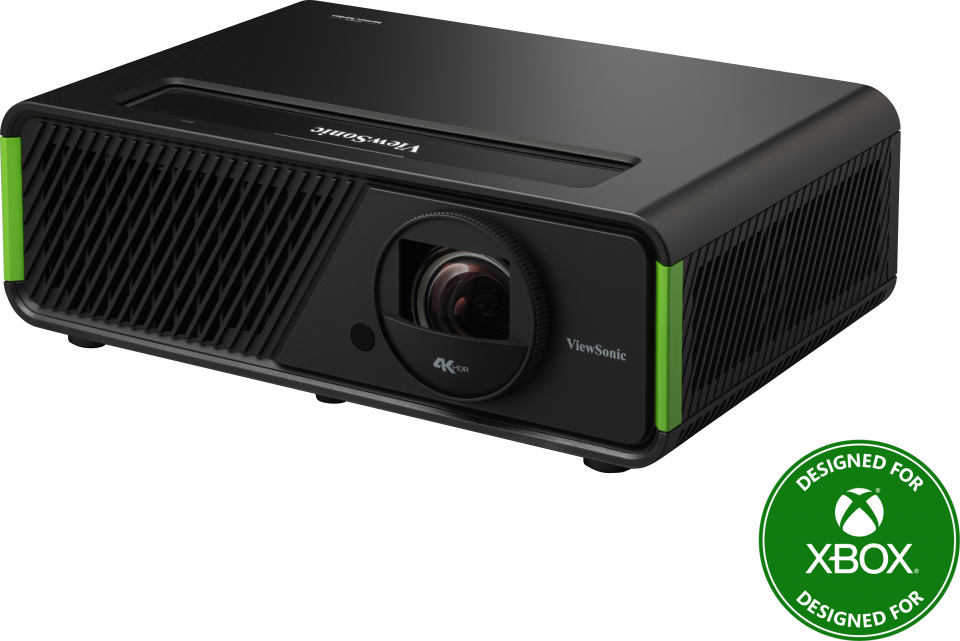 ViewSonic推出全球首款「專為Xbox所設計 (Designed for Xbox)」投影機。(圖/ViewSonic 提供)