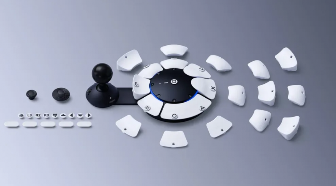 PS5全新無障礙控制器套組「Access控制器」,台灣售價2,780元。預計12月6日全球上市。(圖/Sony官網)