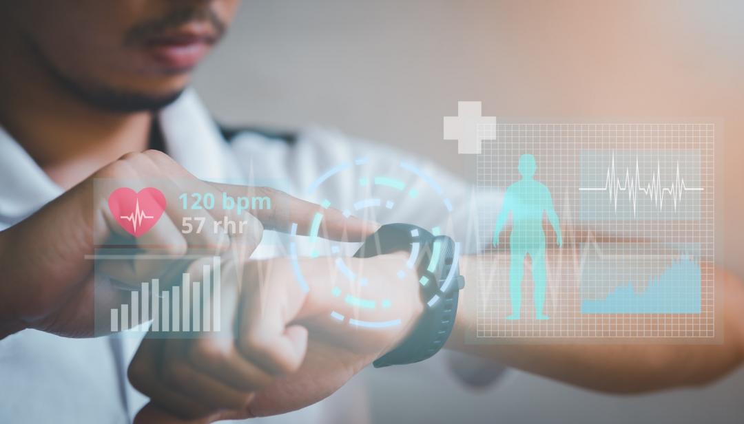 不少智慧錶都具備健康偵測功能,像是偵測心率、血氧、心電圖等。(達志)