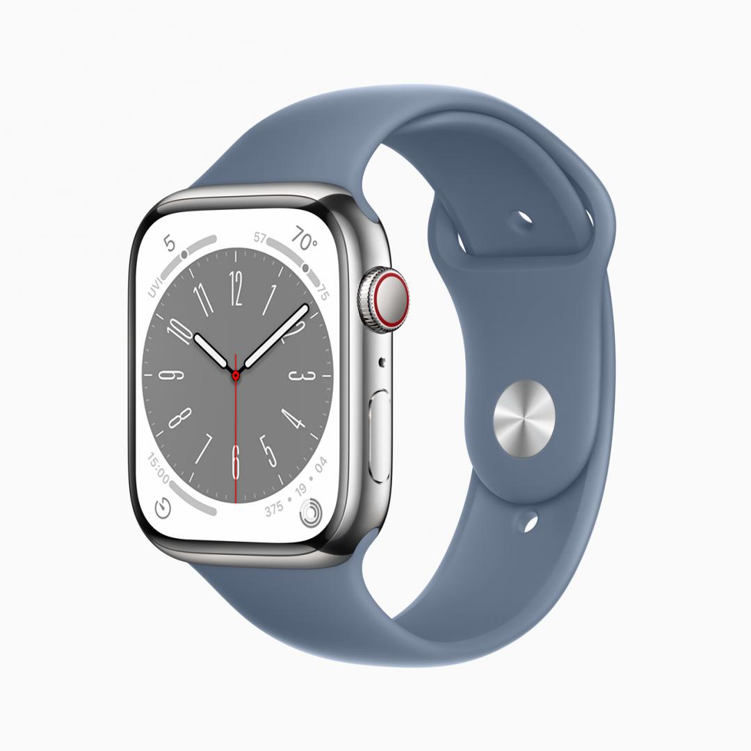 Apple Watch Series 8,售價12,900元起。
