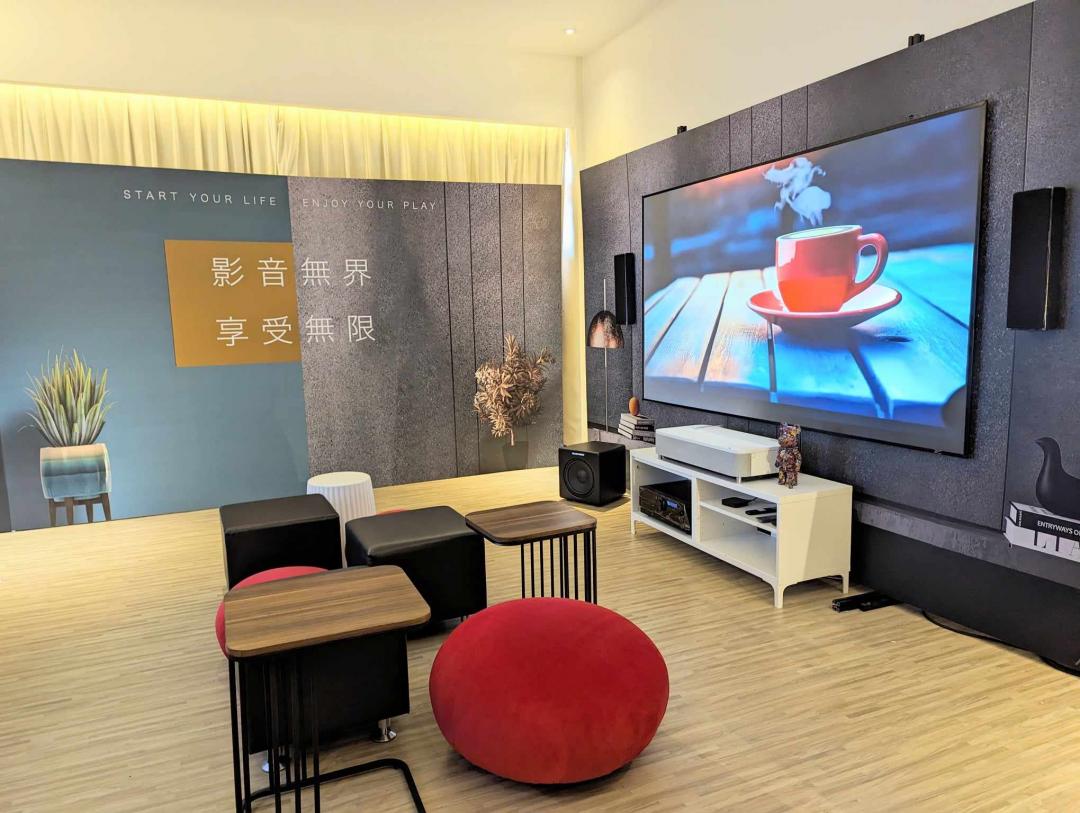 愷銳音響於圓山展房號碼為450。（圖／記者劉惠琴攝）