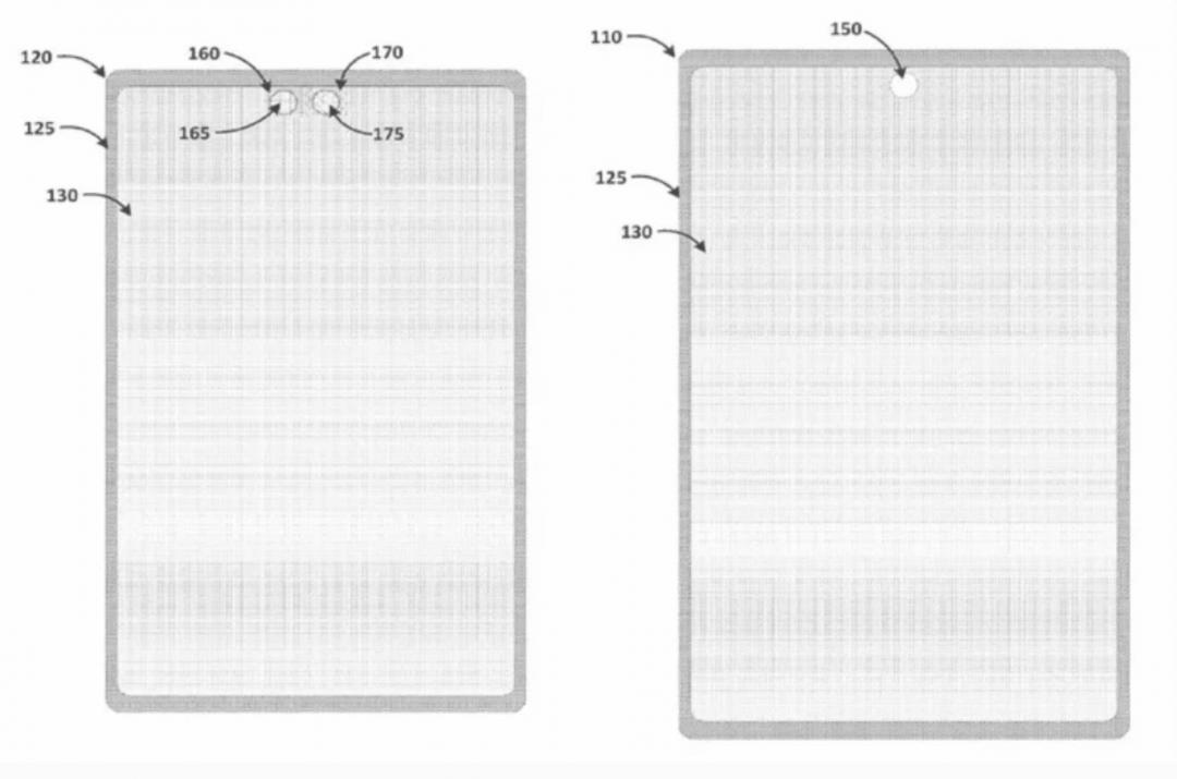 Google申請螢幕下鏡頭新專利。（圖／翻攝網路）