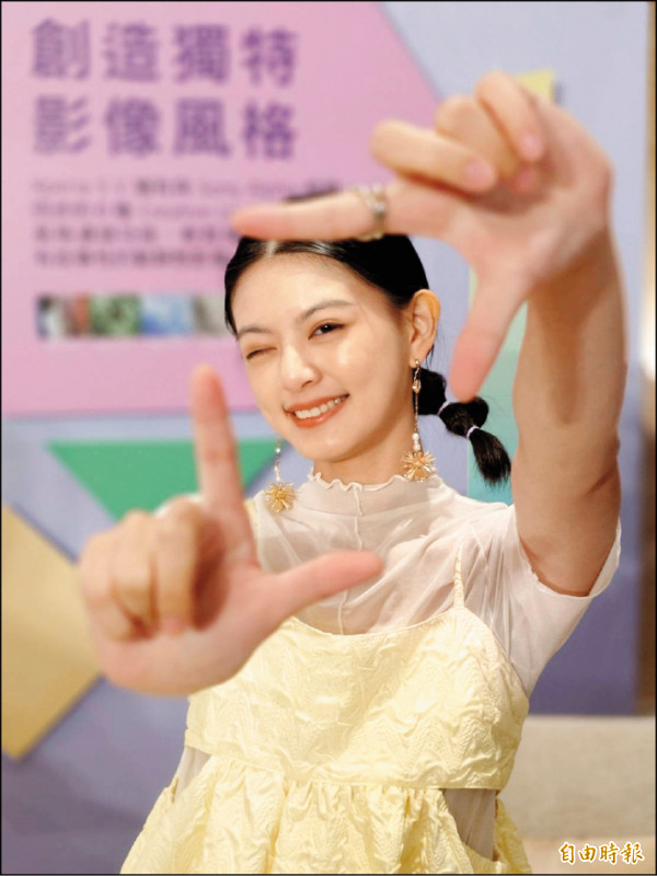 Sony帶來全新的人像模式,提供更自然的背景虛化效果。(記者黃肇祥攝)