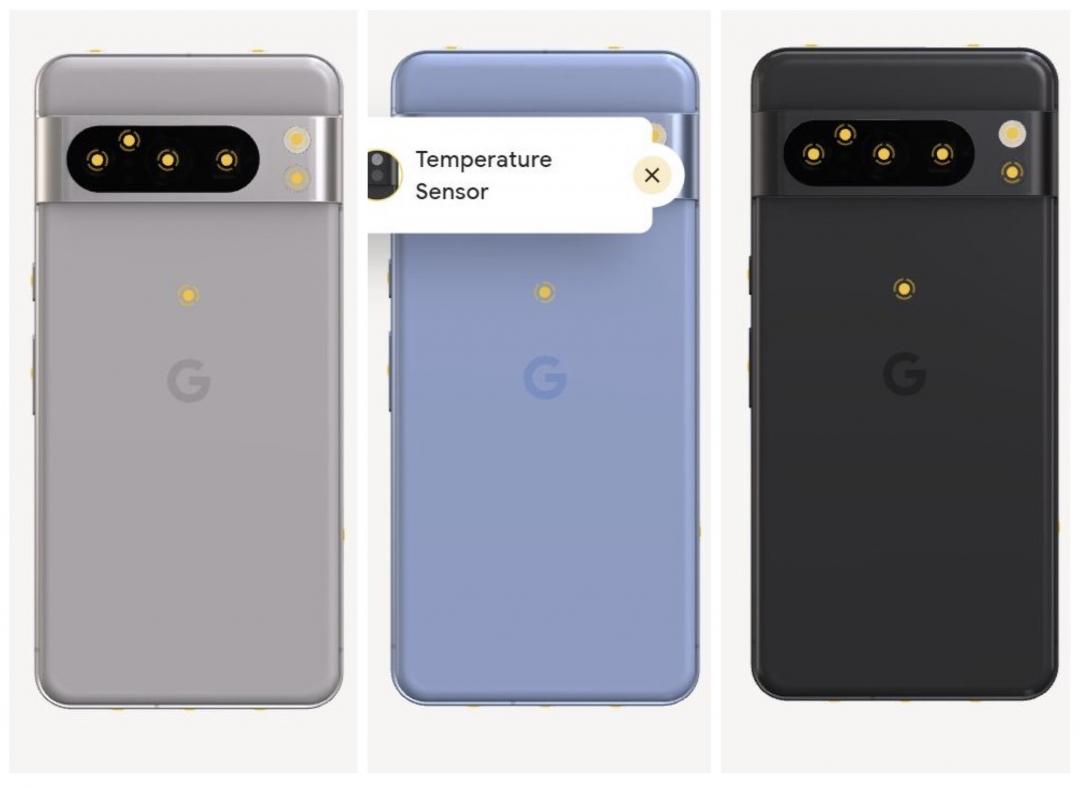 Pixel 8 Pro完整3色陣容公開。(圖/翻攝官網)