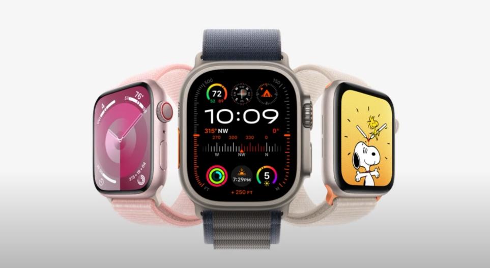 蘋果Apple Watch Series 9／Ultra 2 雙錶齊發！首見芭比粉、捏兩下接