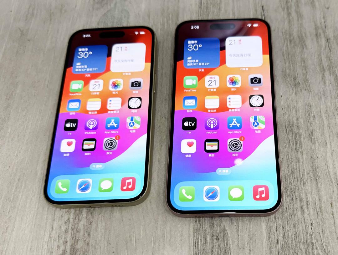 螢幕亮度大幅提升。（圖／記者吳佩樺）